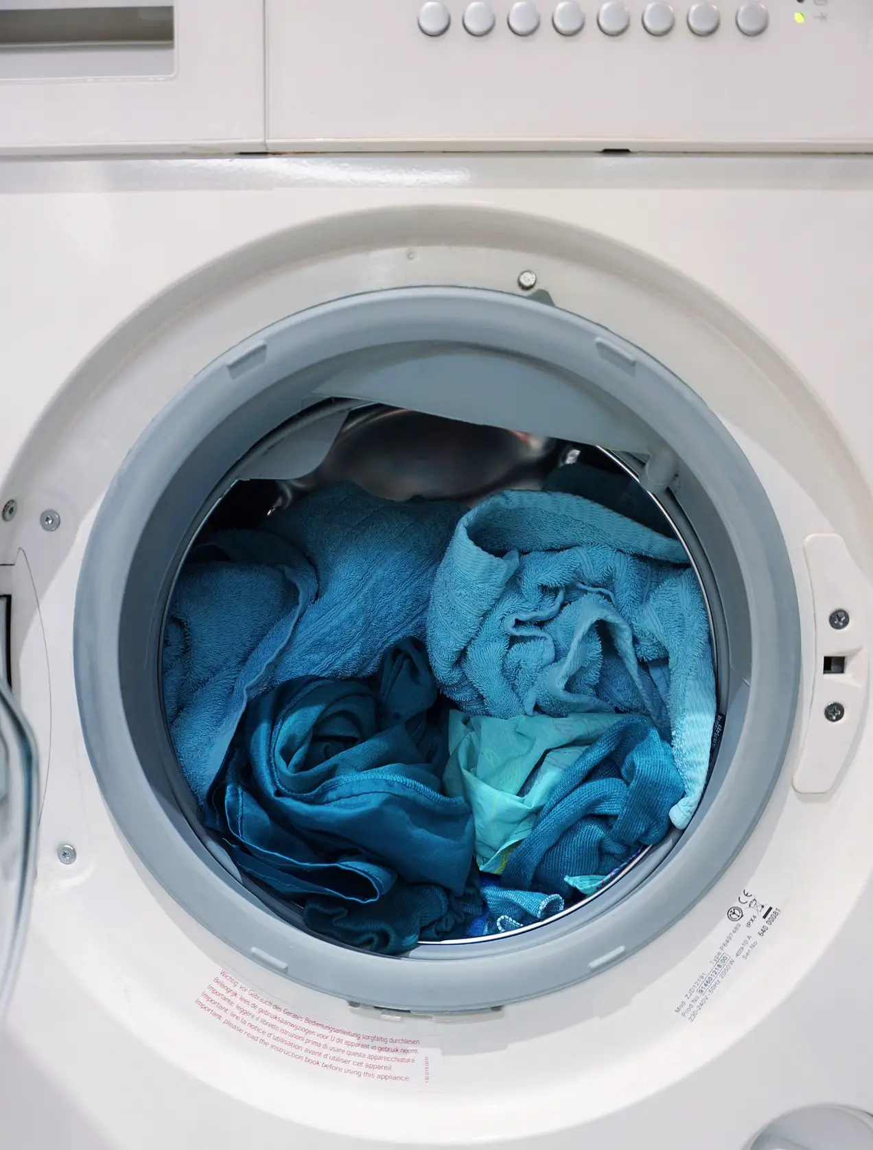 Kann man nasse Wäsche in der Waschmaschine waschen