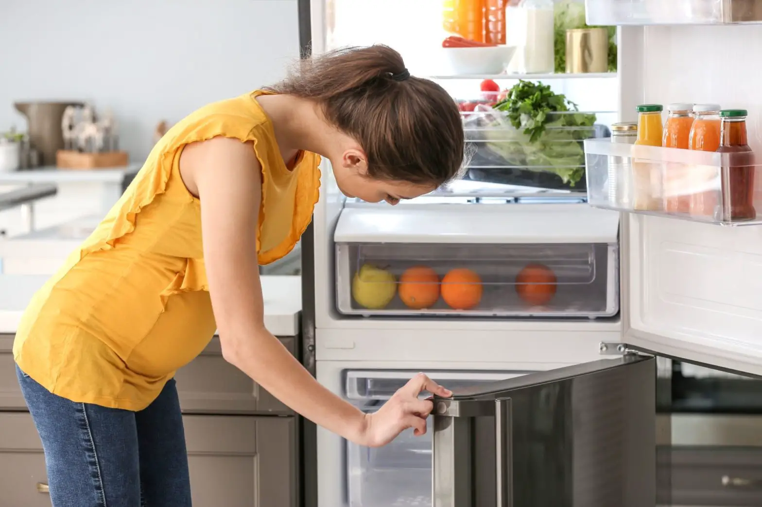 Gefrierfach im Kühlschrank: ist oben oder unten besser