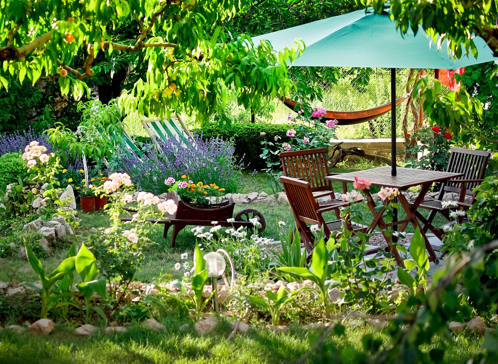 Ist der Garten in der Hausratversicherung mitversichert